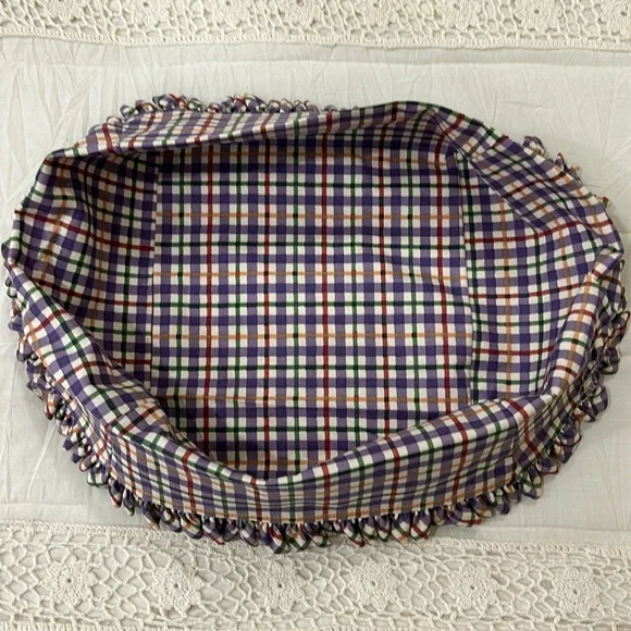 Longaberger Plaid Basket Liner - Picture 2 of 7